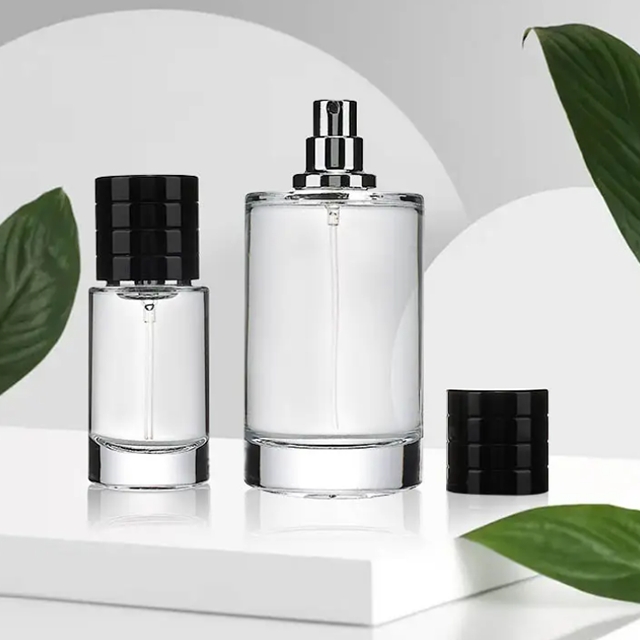 ขวดเครื่องสำอางทรงกระบอก ขวดน้ำหอม ขวดแก้วสเปรย์ 25ml/50ml/100ml 