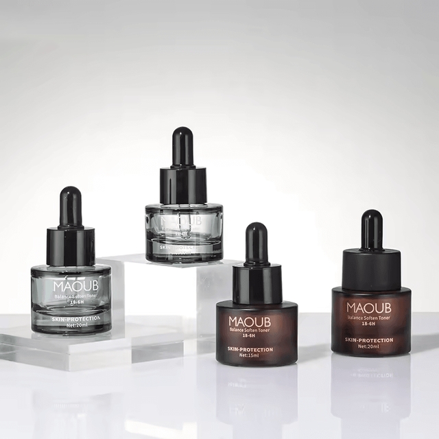 ขวดแก้วเครื่องสำอาง ขวดเซรั่มแบบหยด 15ml / 20ml 