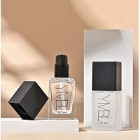 ขวดเครื่องสำอาง ขวดรองพื้นหัวปั๊ม บีบีครีม แบบแบน 30 ml 