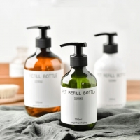 ขวดเครื่องสำอาง ขวดผลิตภัณฑ์ ขวดแชมพู ขวดโลชั่น หัวปั๊ม 300ml/500ml 
